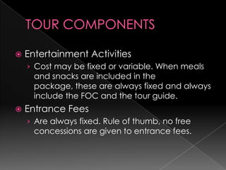 Tour Package Variables Ecample Diy tour package | PPTX
