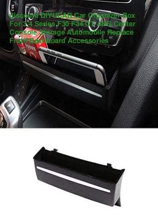 discount DIYUCAR Car Organizer Box
For 3 4 Series F30 F34 GT ABS Center
Console Storage Automobile Replace
Front Dashboard Accessories
 