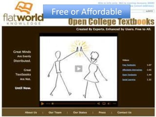 Free or affordableFree or Affordable