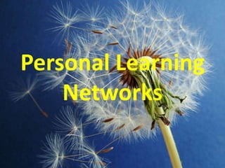 Personal Learning Networks