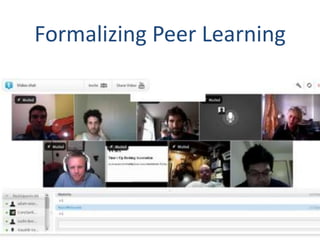 Formalizing Peer Learning