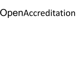 OpenAccreditation