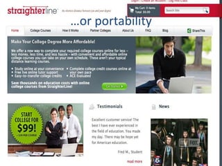 …or portability