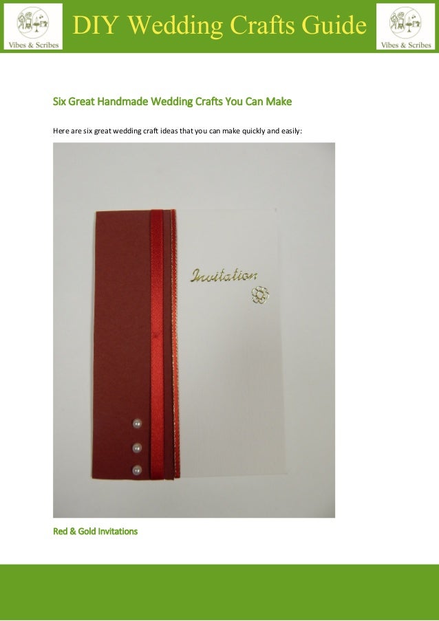 diy wedding crafts guide 2 638