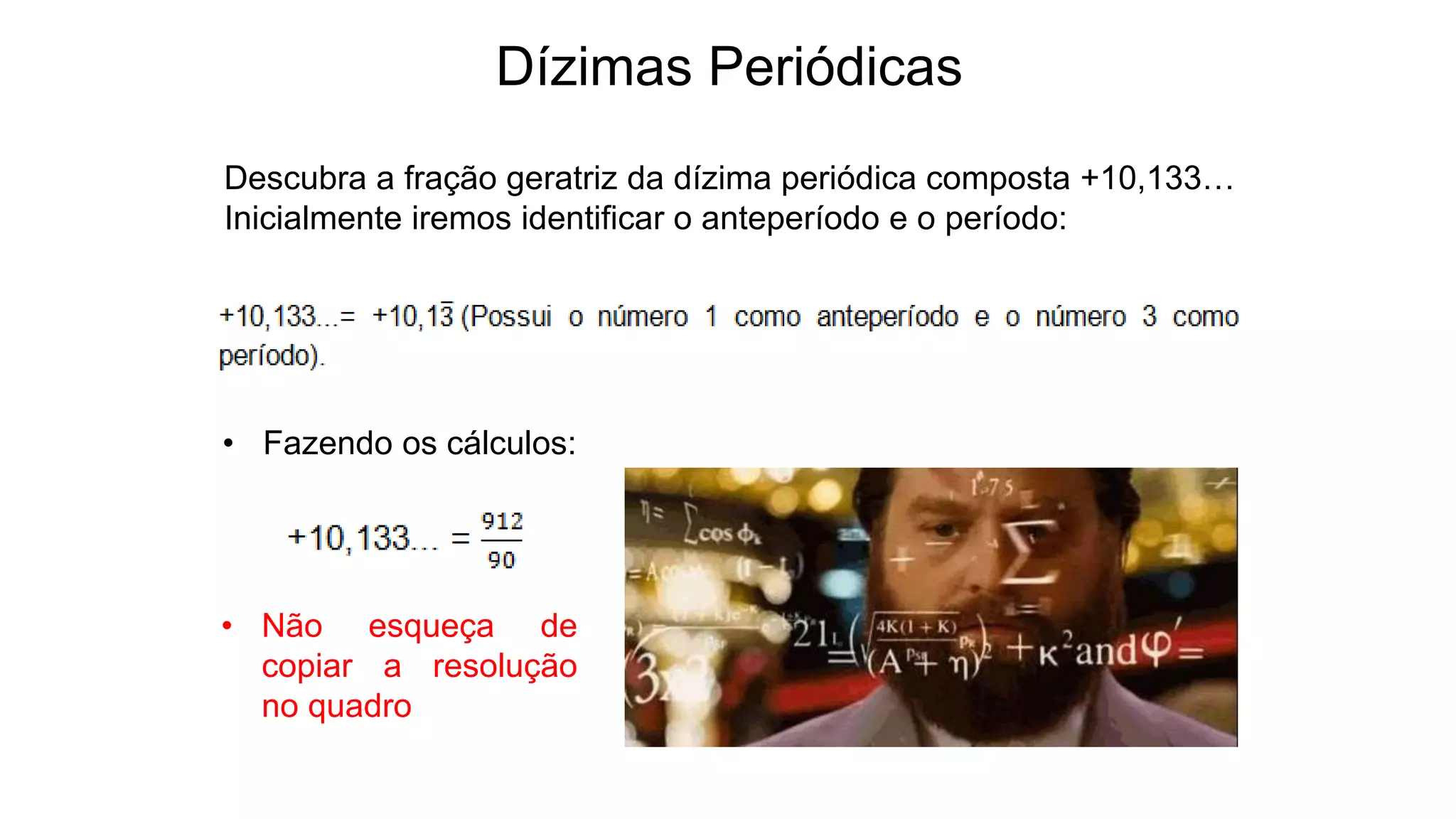 Dizimas periodicas | PPTX