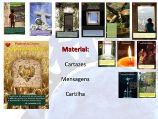 Material: Cartazes Mensagens Cartilha 