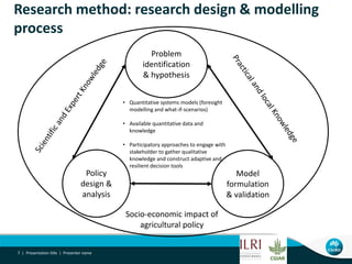 A system dynamics approach to chain/network analysis in the primary industry sector
