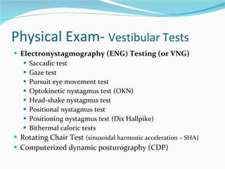Dizziness and vertigo | PPT
