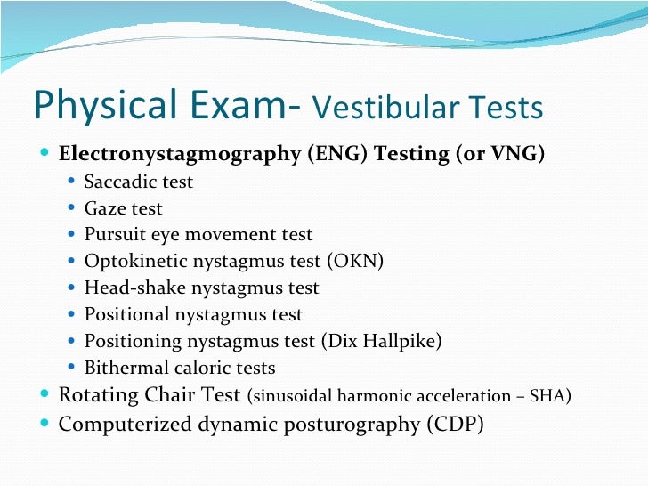 Dizziness and vertigo