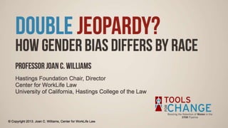 Double Jeopardy?: How Gender Bias Differs by Race