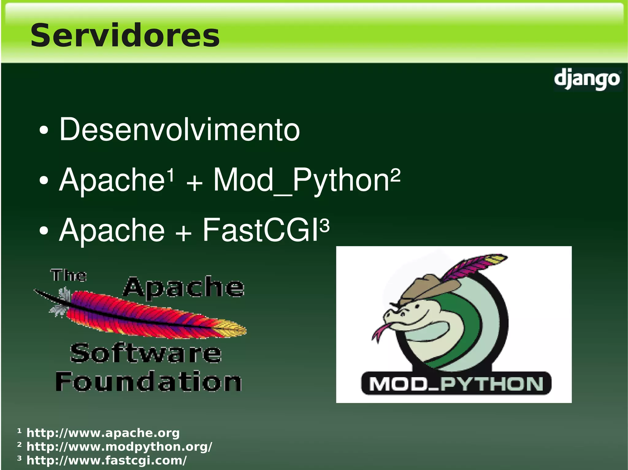 Django, Framework Python para desenvolvimento web