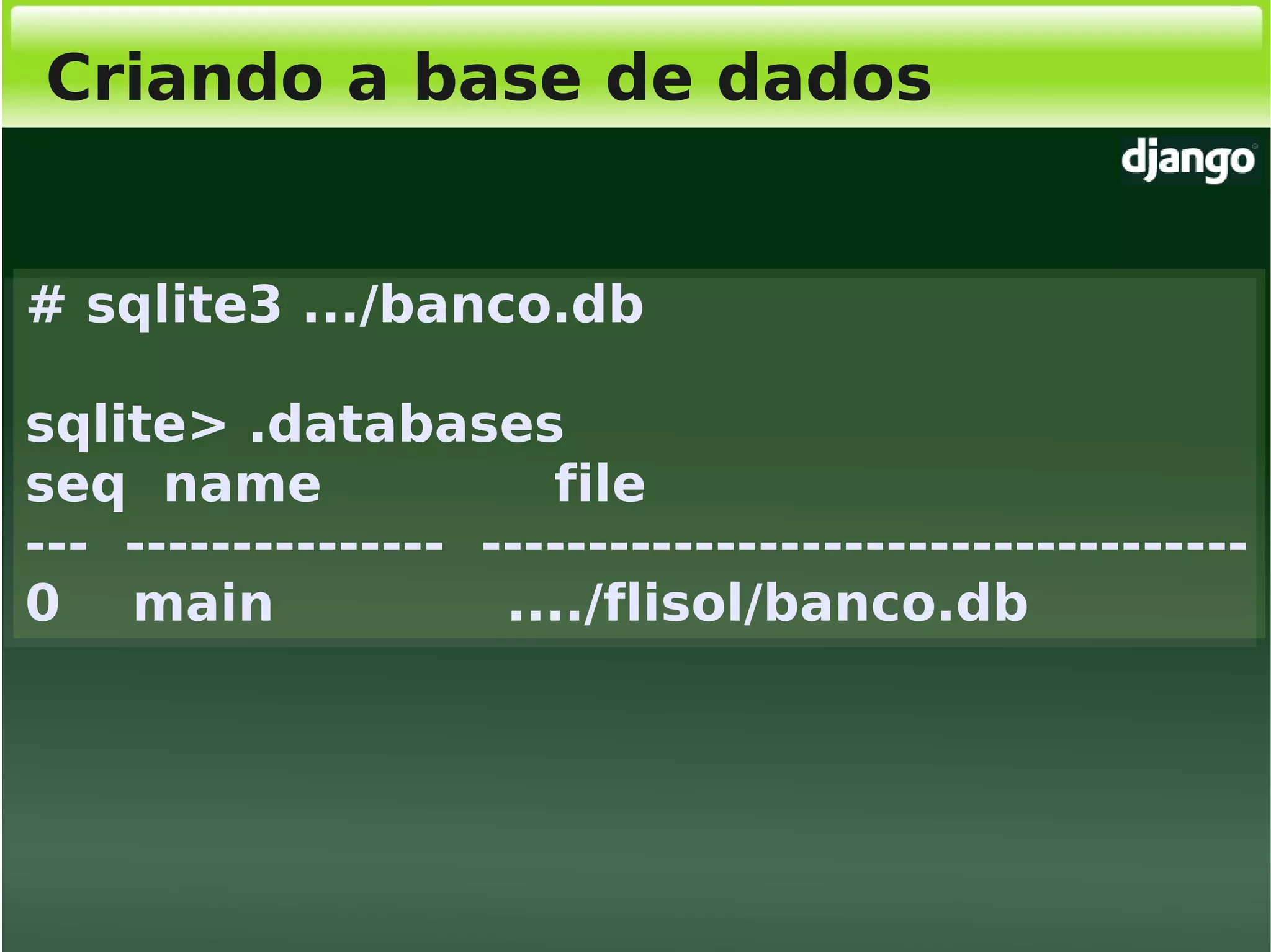 Django, Framework Python para desenvolvimento web