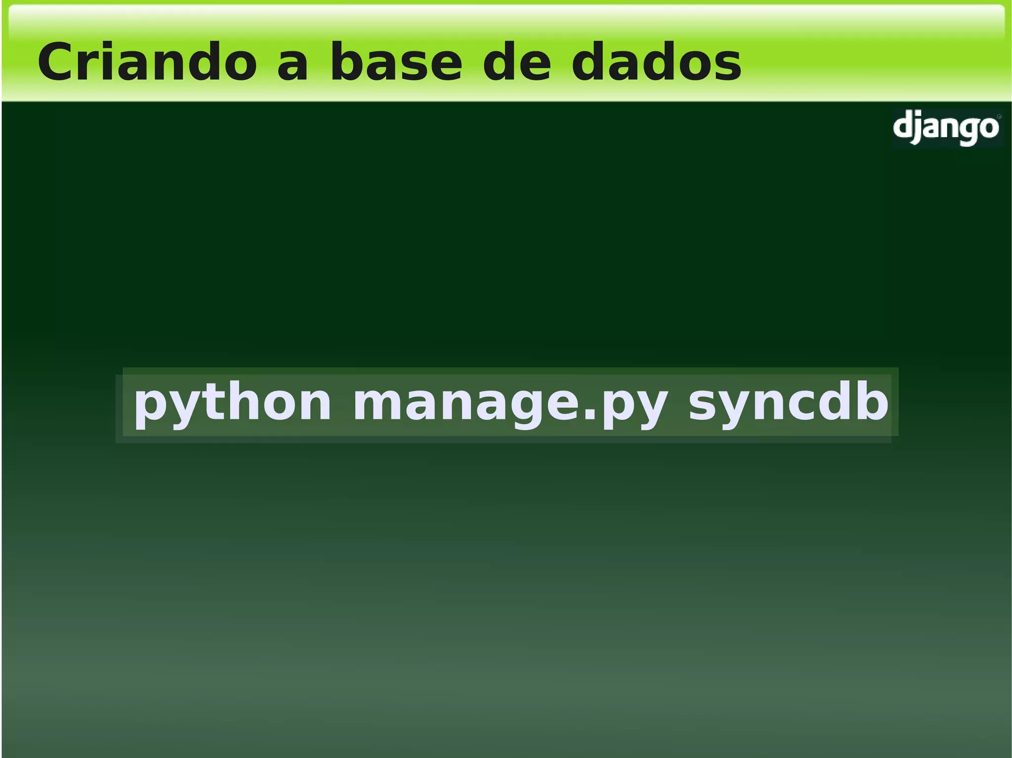 Django, Framework Python para desenvolvimento web