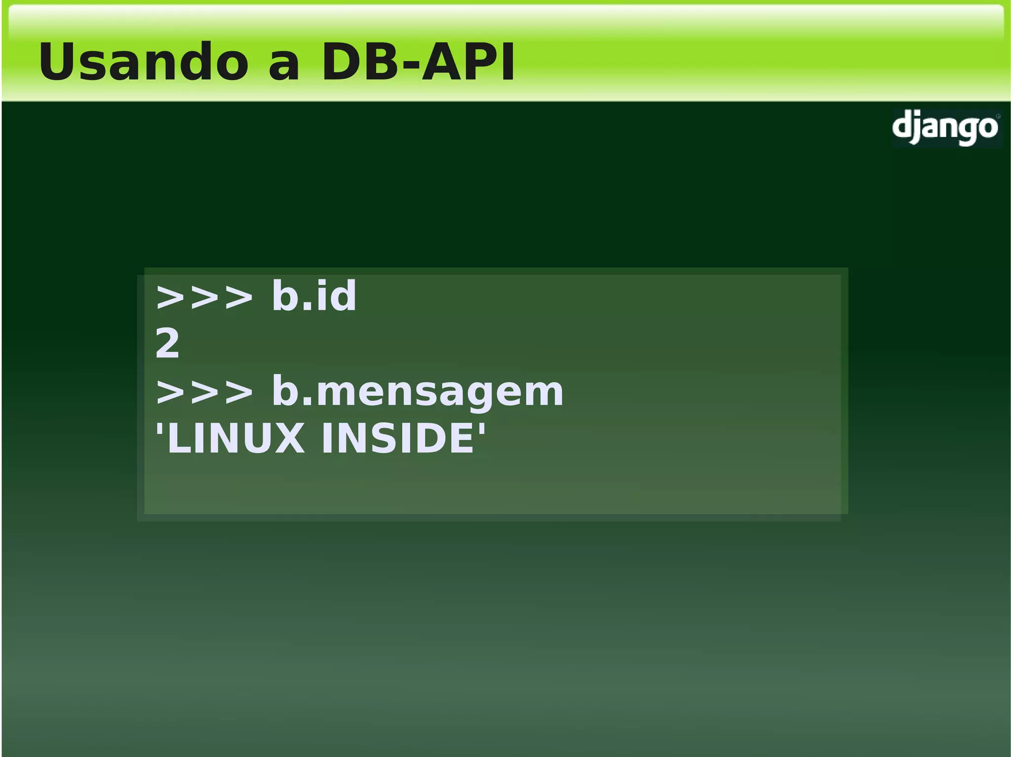 Django, Framework Python para desenvolvimento web