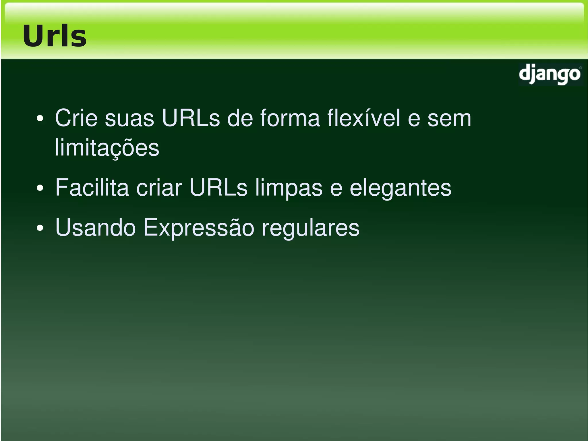 Django, Framework Python para desenvolvimento web