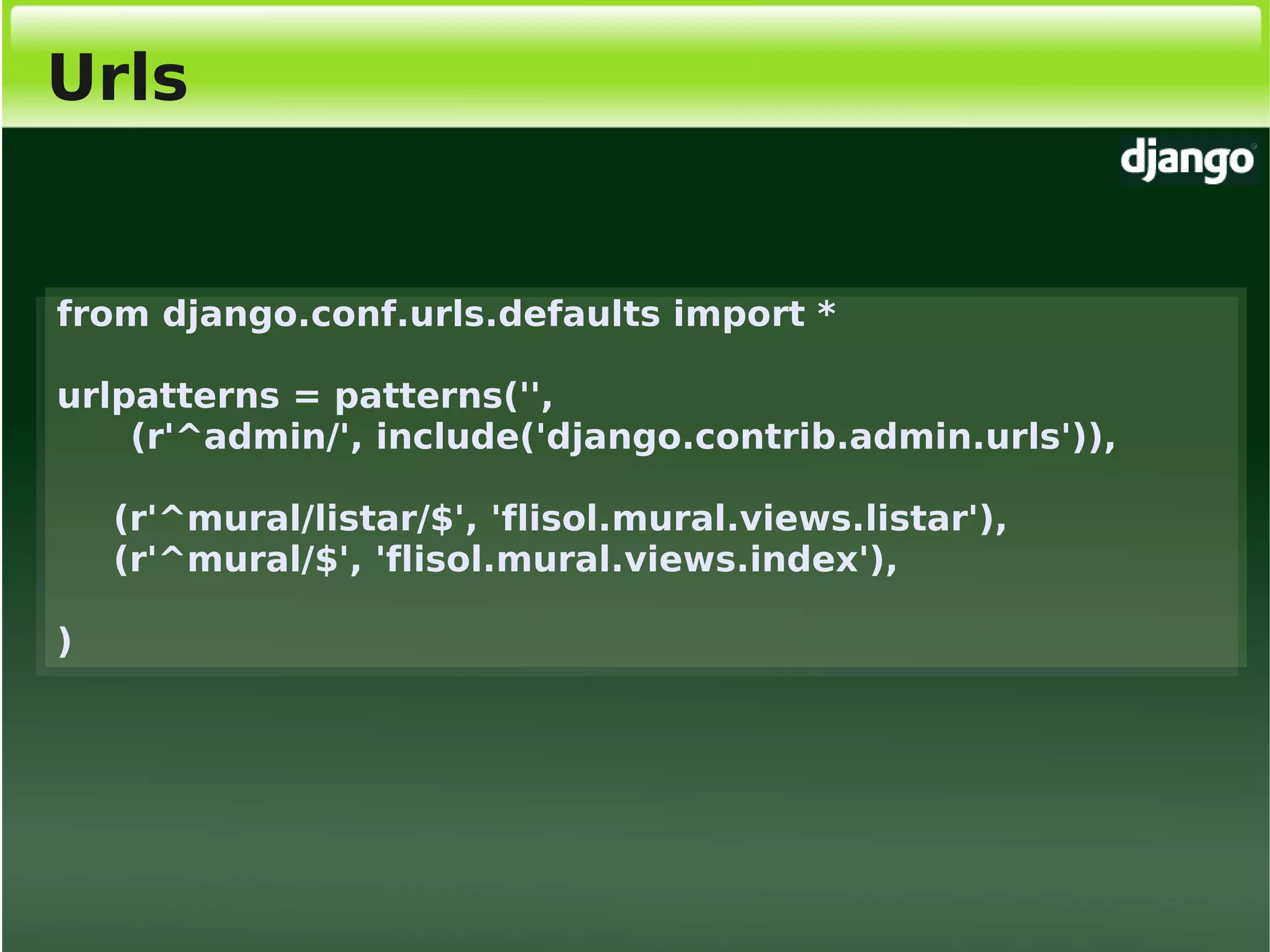 Django, Framework Python para desenvolvimento web