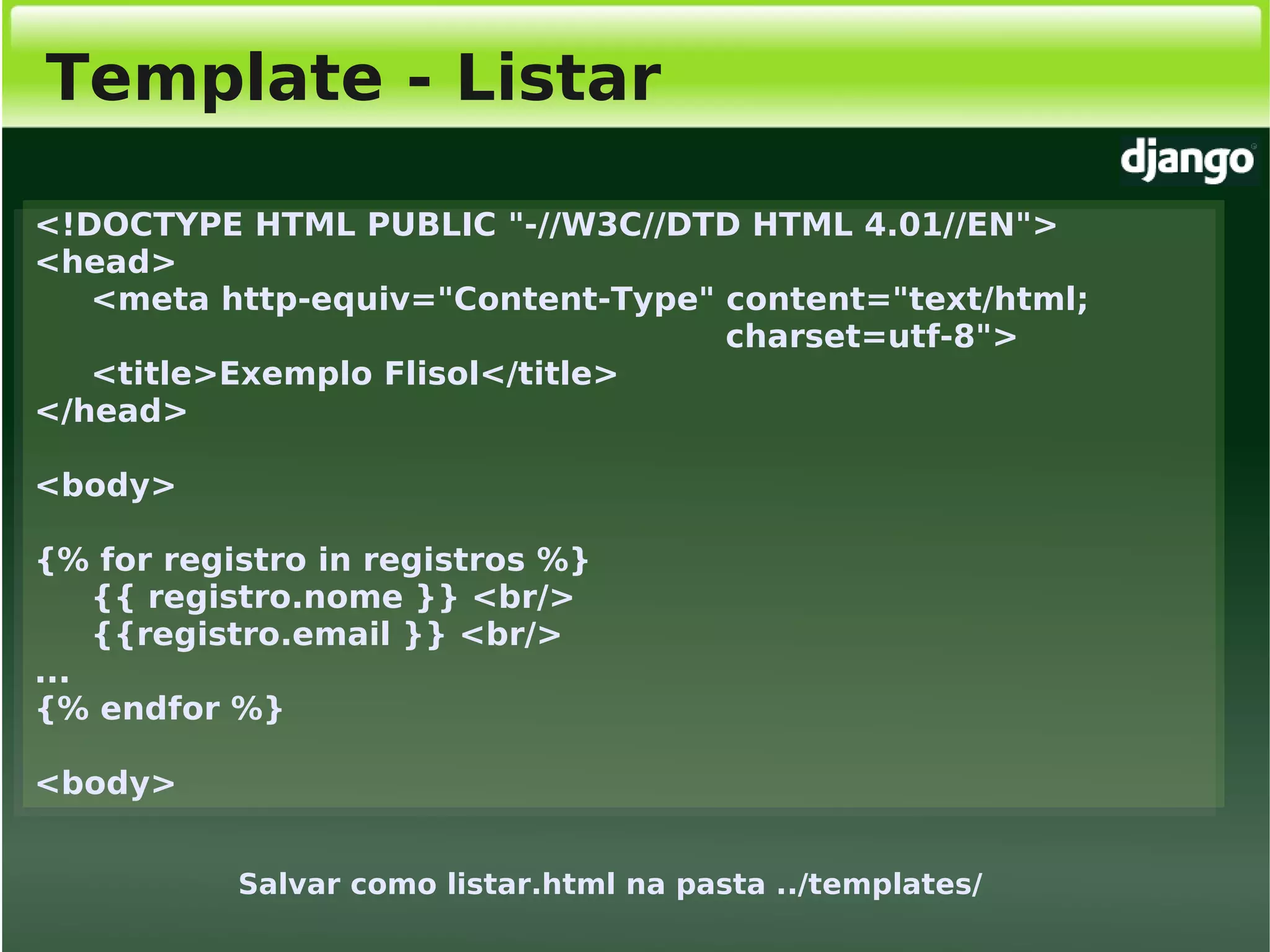 Django, Framework Python para desenvolvimento web