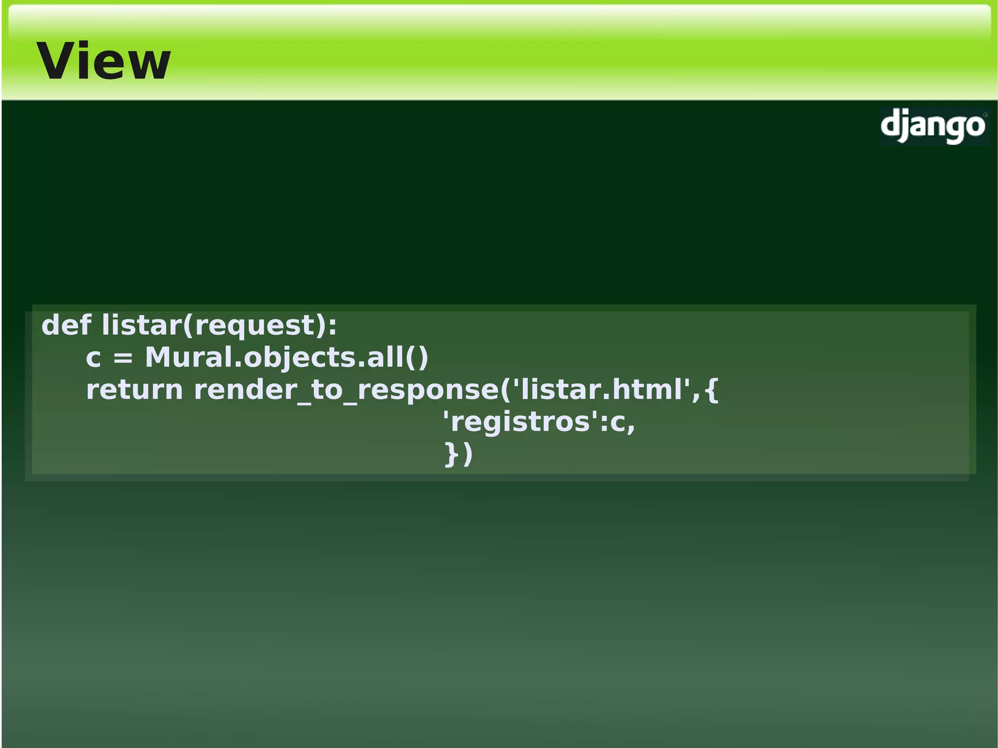 Django, Framework Python para desenvolvimento web