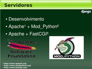 Django, Framework Python para desenvolvimento web