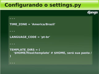 Django, Framework Python para desenvolvimento web