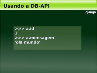 Django, Framework Python para desenvolvimento web