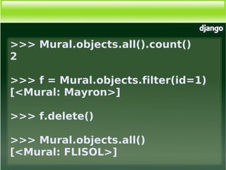 Django, Framework Python para desenvolvimento web