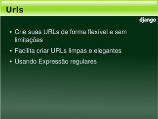 Django, Framework Python para desenvolvimento web