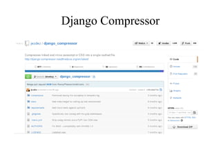 Django Compressor

 
