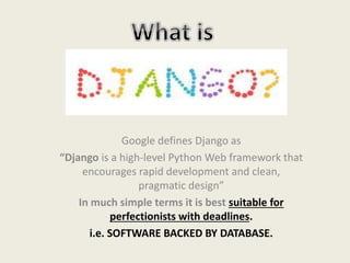 Django | PPT