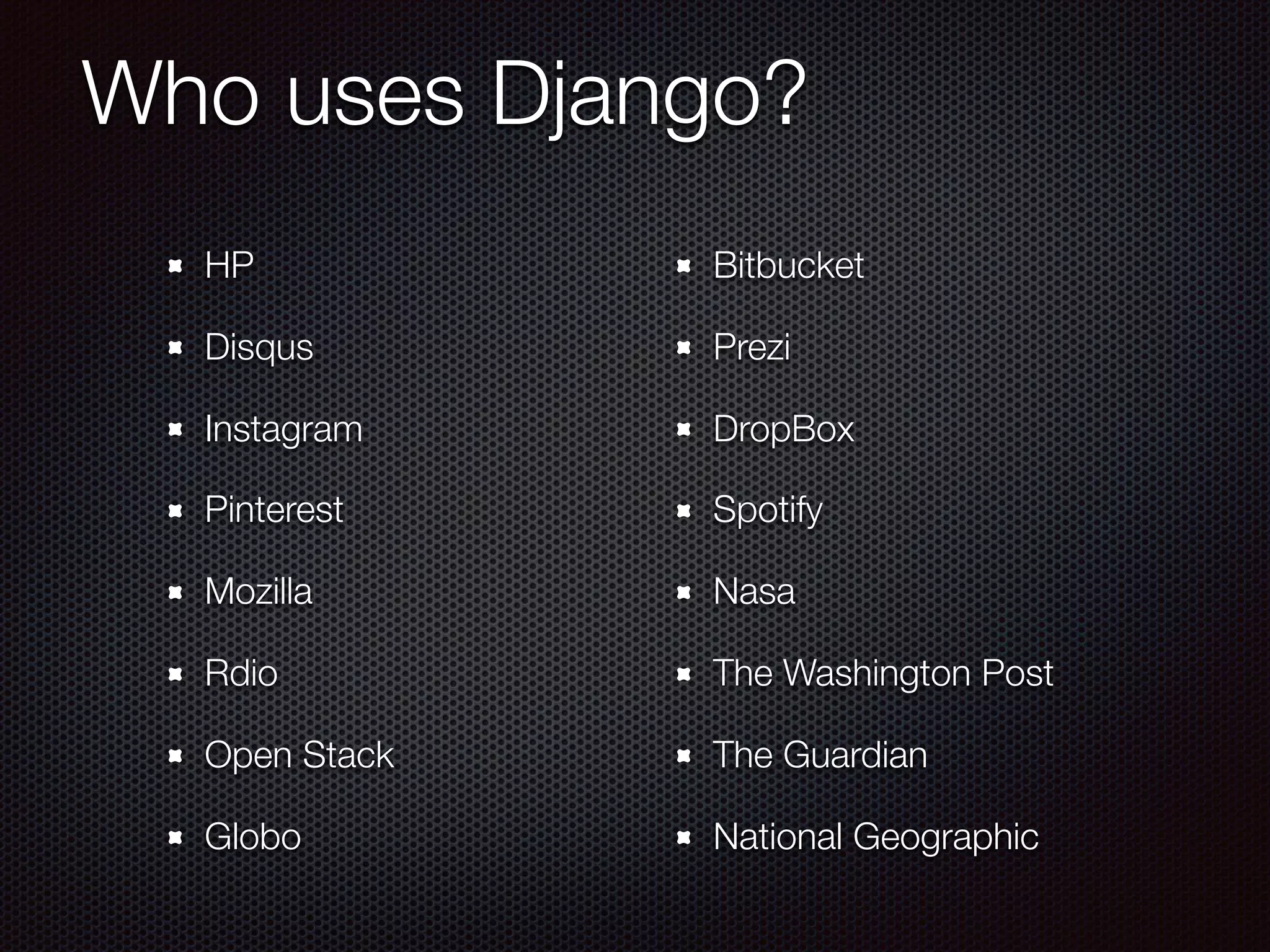 Introduction to Django | PPT