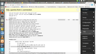 Django debug-toolbar