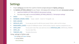 Django Architecture Introduction | PPTX