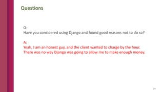 Django Architecture Introduction | PPTX