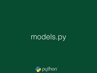 Modelos para bancos
de dados
 