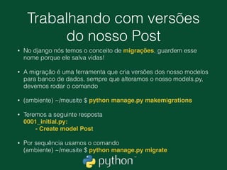 Traduzimos isso para
 