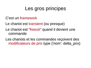 Mais bon, on a quand même essayé... … de les utiliser au mieux: Déployer des parties de shops 