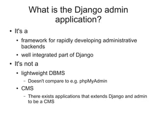 Django admin | PDF