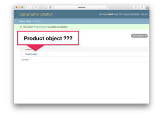 Product object ???
 