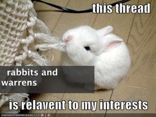 rabbits and
warrens
 