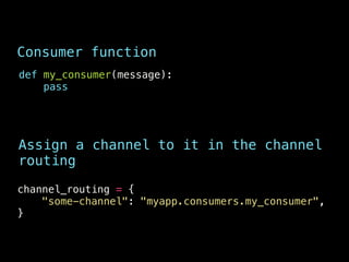 Django channels | PDF