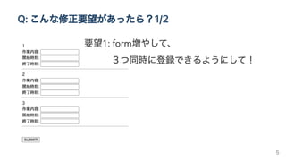 Q:こんな修正要望があったら？1/2
5
 