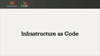 Infrastructure as Code
 