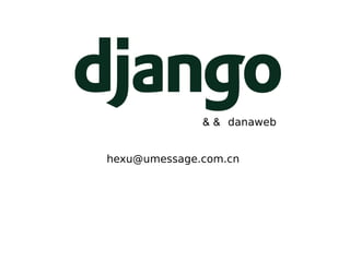   ＆＆  danaweb [email_address] 