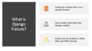Django fixture | PPT