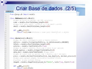 Criar Base de dados (2/5)
 