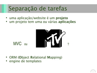 Desenvolvimento web ágil com Django