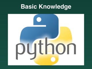 Basic Knowledge
 