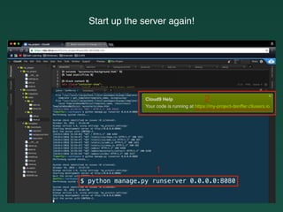 1
2
Start up the server again!
 