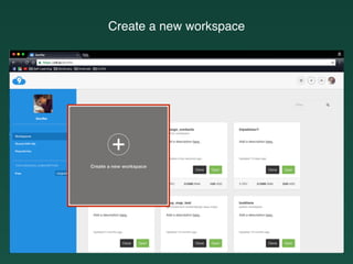 Create a new workspace
 