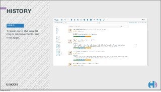 HISTORY
HUE 3

Transition to the new UI,
major improvements and
new apps.

Monday, March 3, 14

 